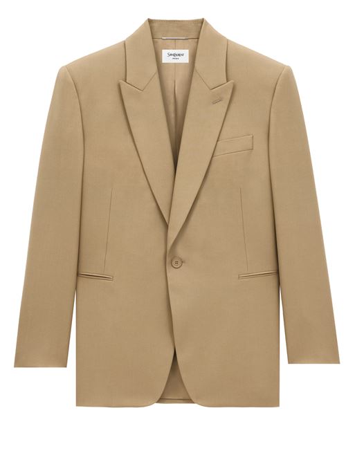 Wool gabardine jacket SAINT LAURENT | 821895Y405W7557